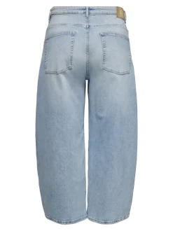 CARTAYLOR Hög midja Barrel-passform Ankellängd Jeans