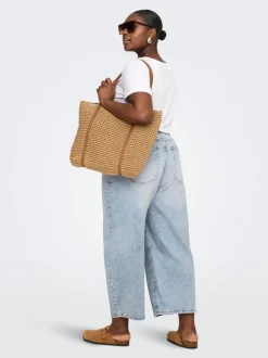 CARTAYLOR Hög midja Barrel-passform Ankellängd Jeans