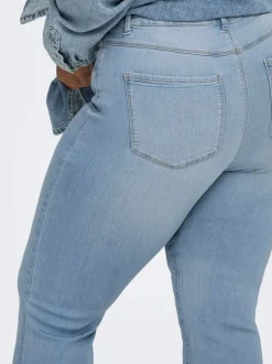 CARTHUNDER Medelhög midja Skinny Fit Jeans