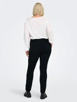 CARTHUNDER Medelhög midja Skinny Fit Jeans