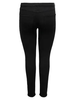 CARTHUNDER Medelhög midja Skinny Fit Jeans