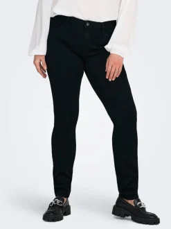CARTHUNDER Medelhög midja Skinny Fit Jeans