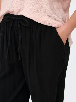 CARTHYRA Comfort fit Byxor med vida ben