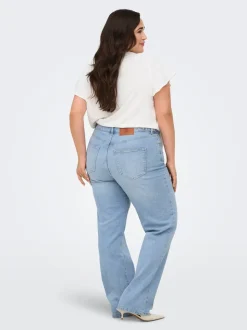 CARTOKYO Hög midja Rak passform Jeans