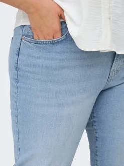 CARTOKYO Hög midja Rak passform Jeans