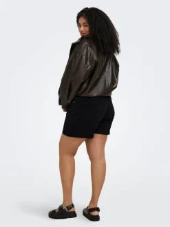 CARVEGA Hög midja Normal passform Denimshorts