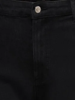 CARVEGA Hög midja Normal passform Denimshorts