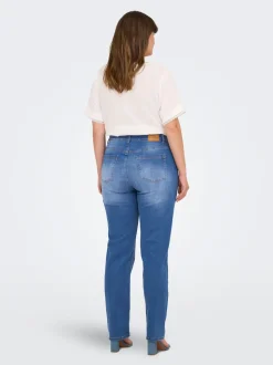 CARWILLY Hög midja Rak passform Jeans