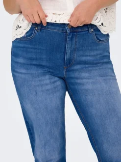 CARWILLY Hög midja Rak passform Jeans