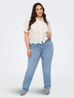 CARWILLY Hög midja Rak passform Jeans