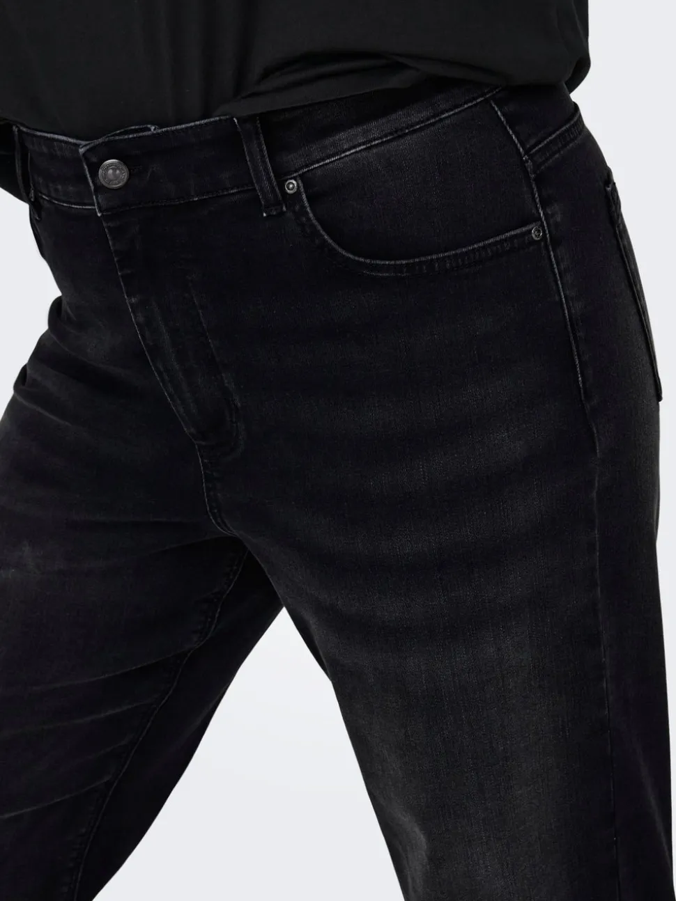 CARWILLY Hög midja Rak passform Jeans