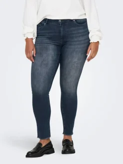 CARWILLY Hög midja Skinny Fit Ankellängd Jeans