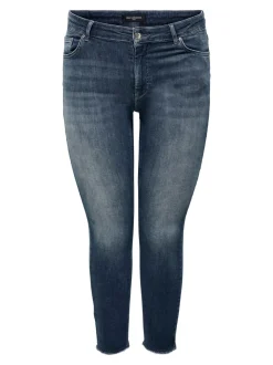 CARWILLY Hög midja Skinny Fit Ankellängd Jeans