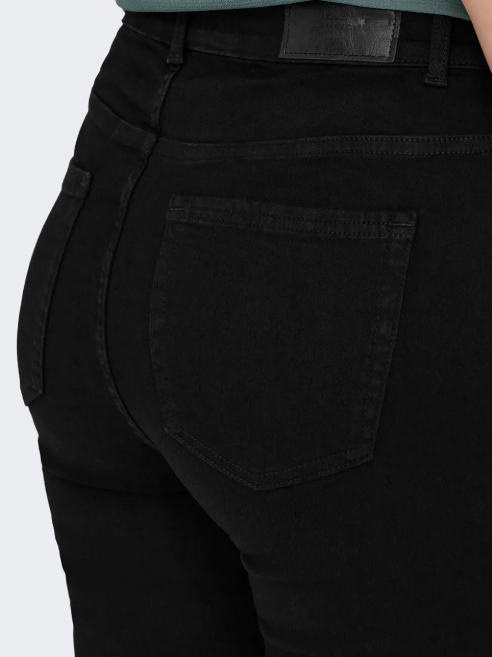 CARWILLY Hög midja Utsvängd passform Jeans