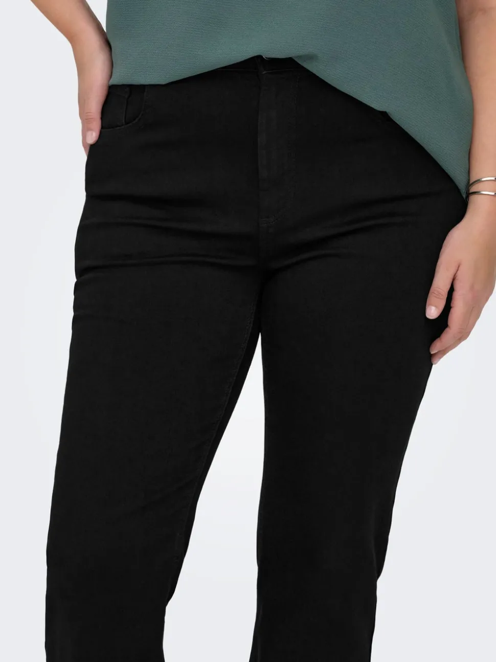 CARWILLY Hög midja Utsvängd passform Jeans