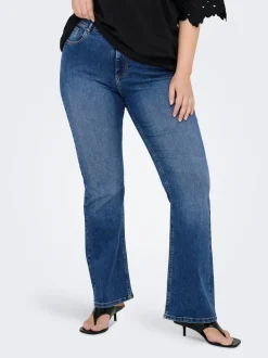 CARWILLY Hög midja Utsvängd passform Jeans