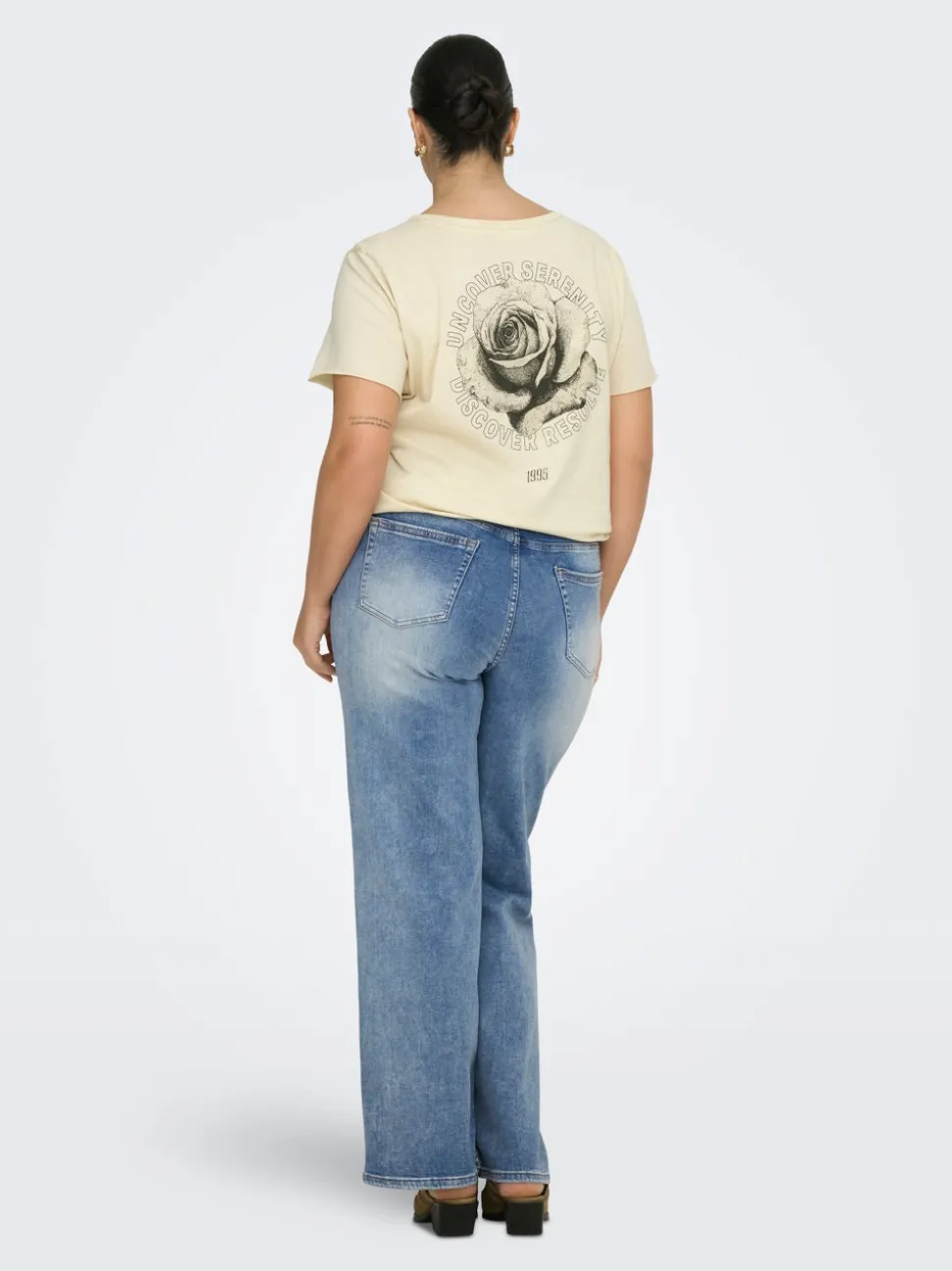 CARWILLY Hög midja Vida ben Jeans