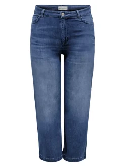 CARWILLY Hög midja Vida ben Beskuren Jeans
