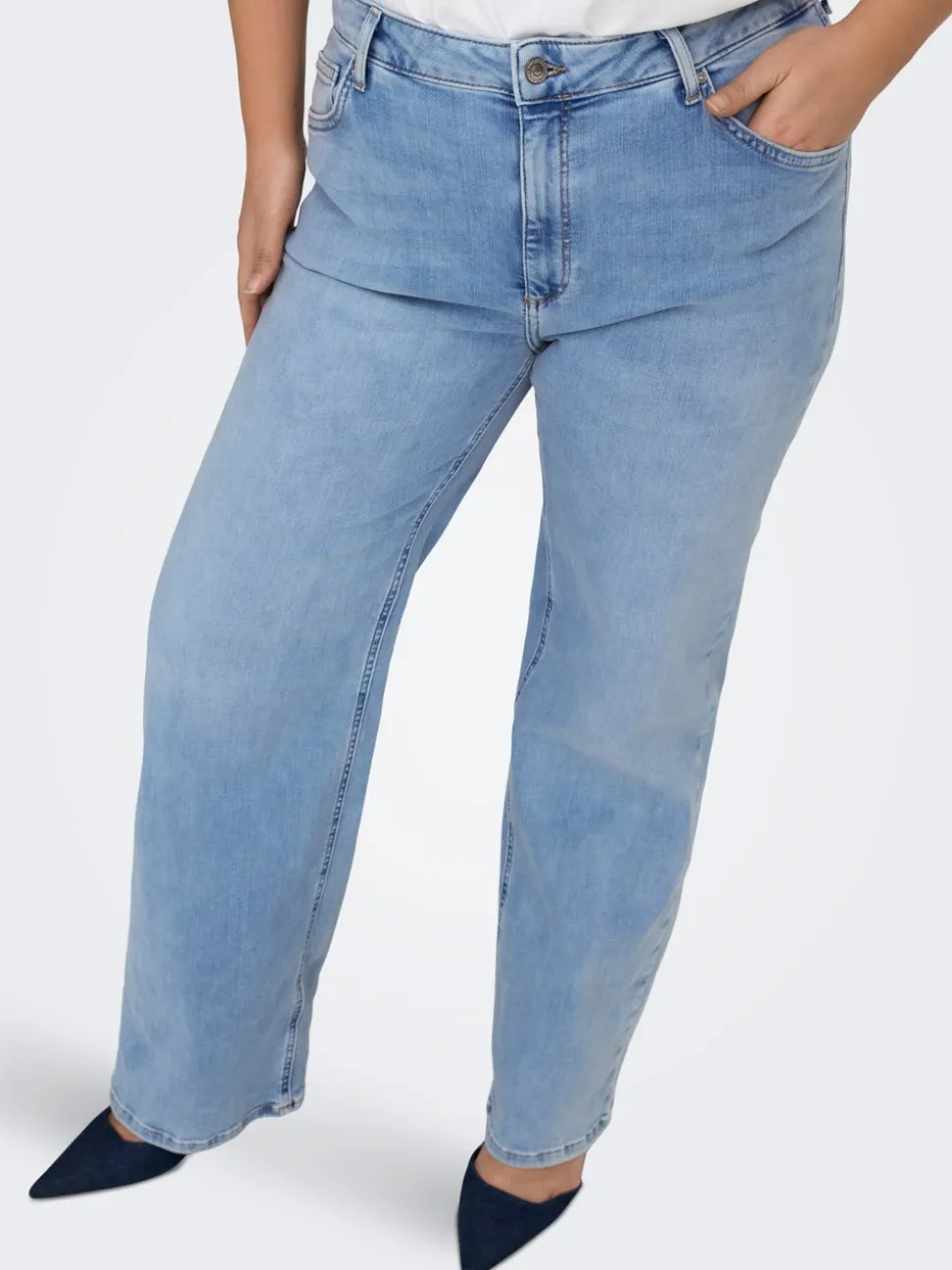 CARWILLY Hög midja Vida ben Jeans