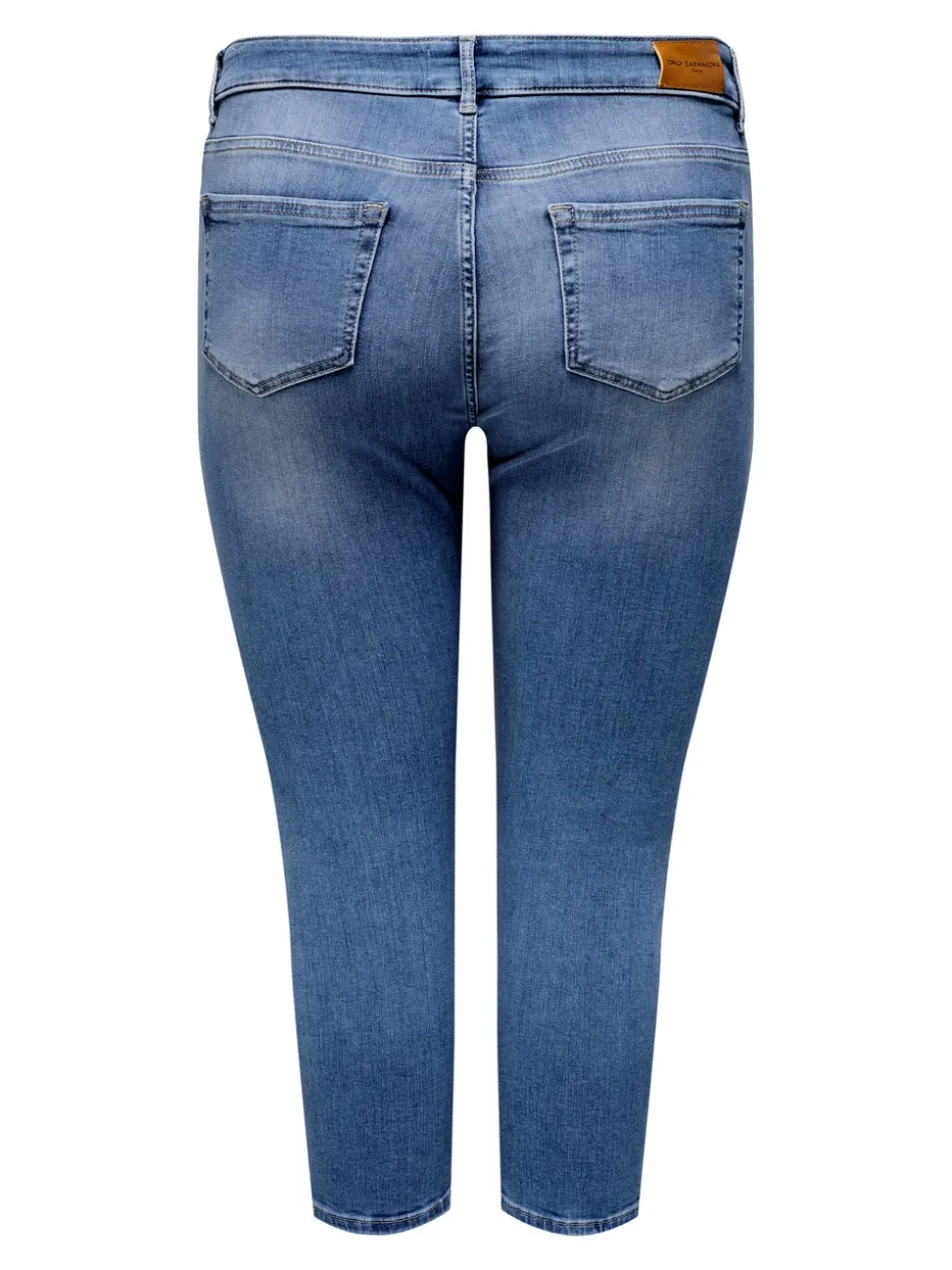 CARWILLY Medelhög midja capri Skinny Fit Jeans