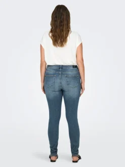 CARWILLY Medelhög midja Skinny Fit Jeans