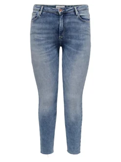 CARWILLY Medelhög midja Skinny Fit Ankellängd Jeans