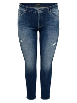 CARWILLY Medelhög midja Skinny Fit Ankellängd Jeans