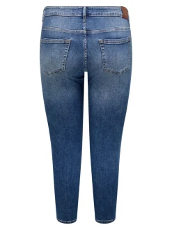 CARWILLY Medelhög midja Skinny Fit Ankellängd Jeans