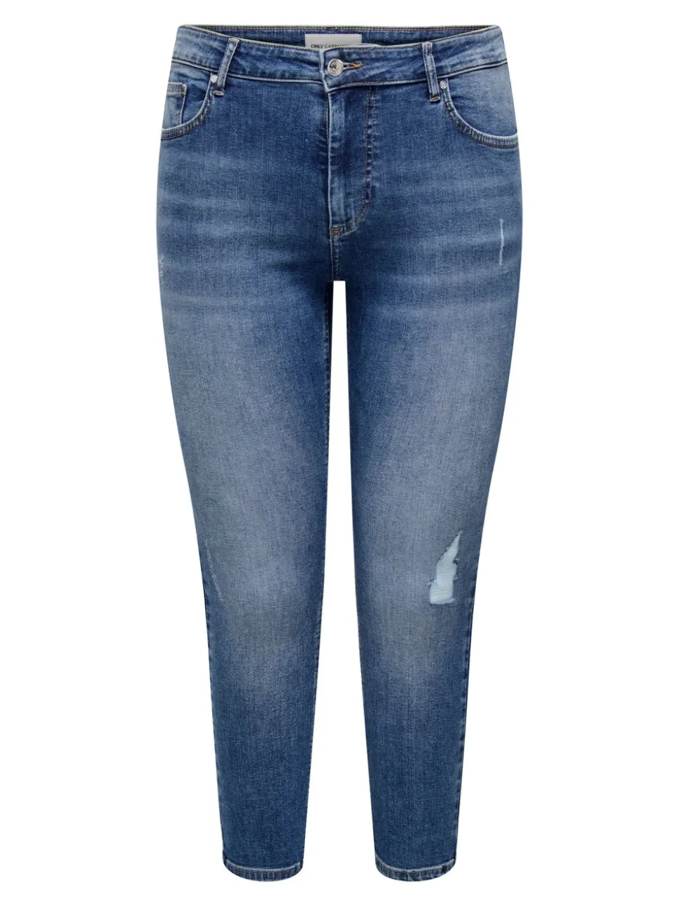 CARWILLY Medelhög midja Skinny Fit Ankellängd Jeans