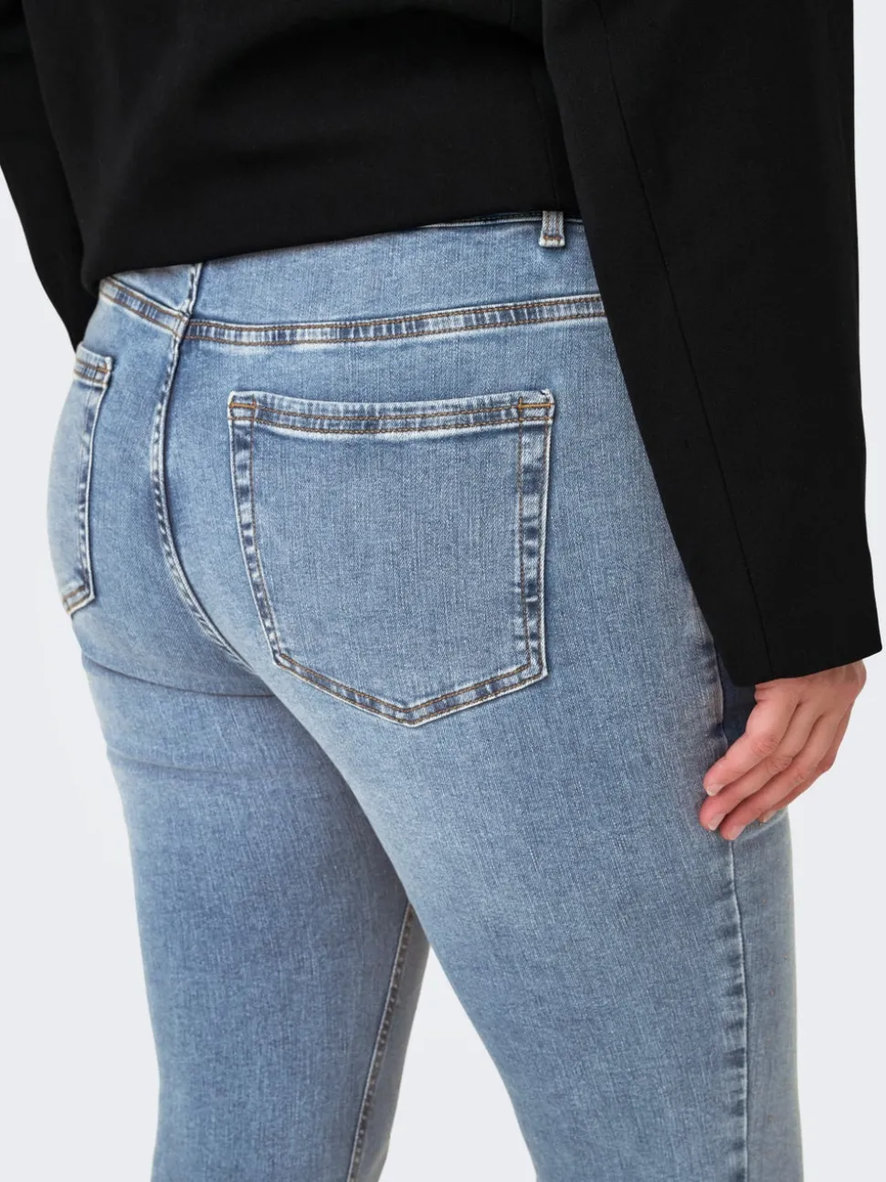 CARWILLY Medelhög midja Skinny Fit Jeans
