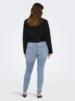 CARWILLY Medelhög midja Skinny Fit Jeans