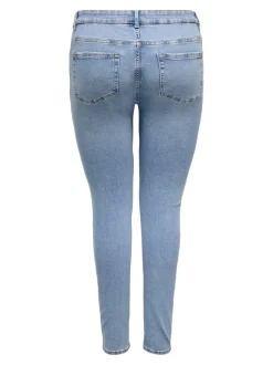 CARWILLY Medelhög midja Skinny Fit Jeans