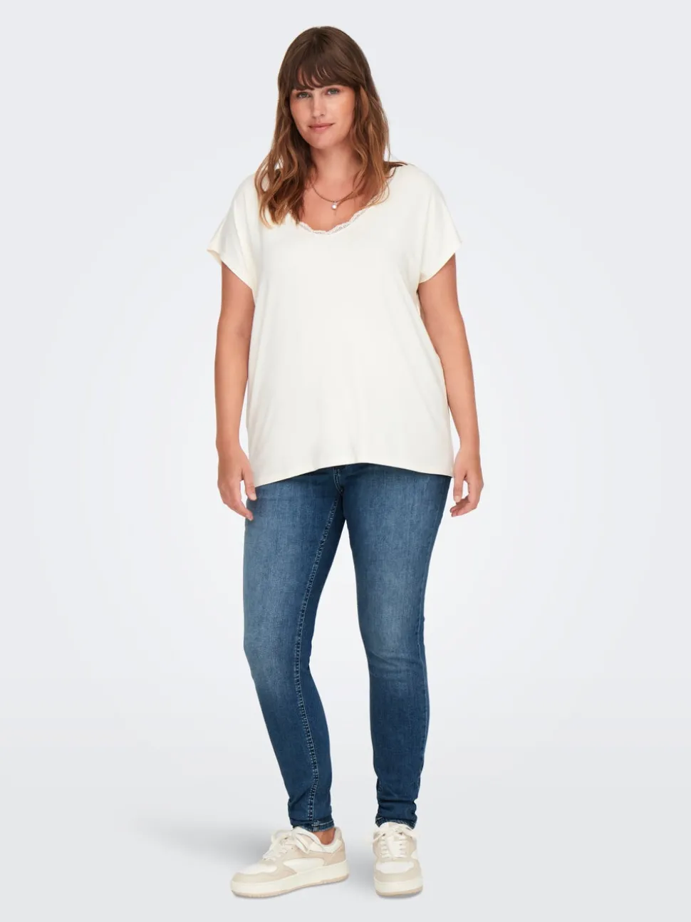 CARWILLY Medelhög midja Skinny Fit Jeans