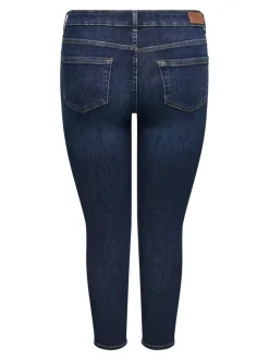 CARWILLY Medelhög midja Skinny Fit Ankellängd Jeans