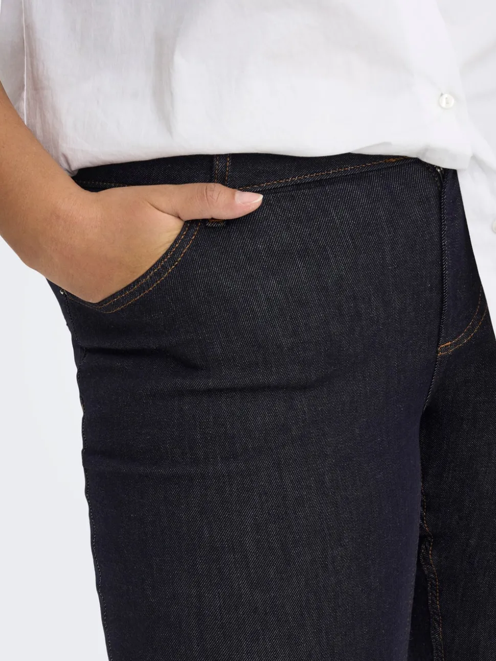 CARWILLY Medelhög midja Skinny Fit Jeans