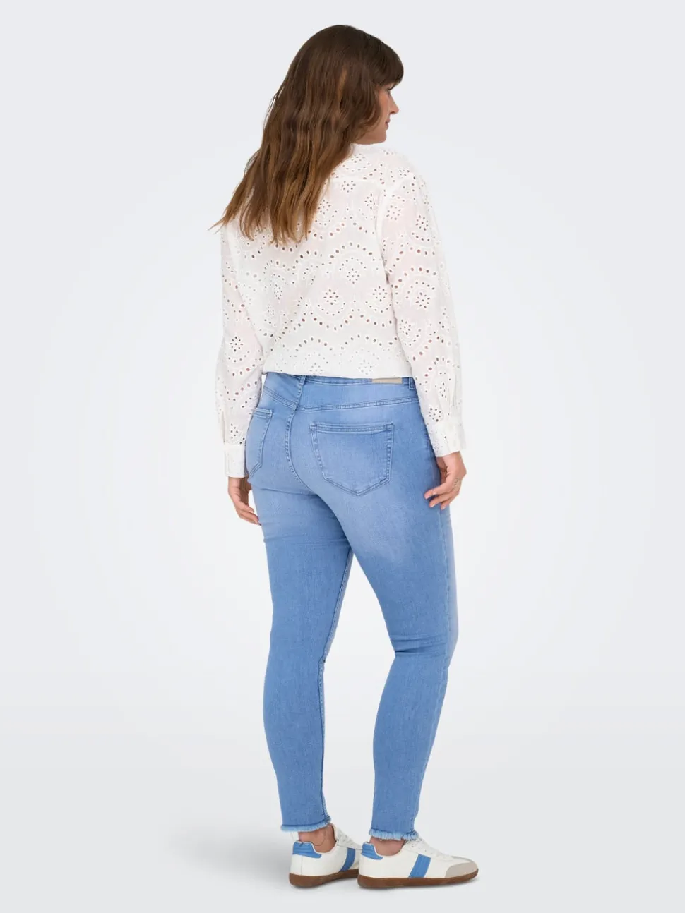 CARWILLY Medelhög midja Skinny Fit Ankellängd Jeans