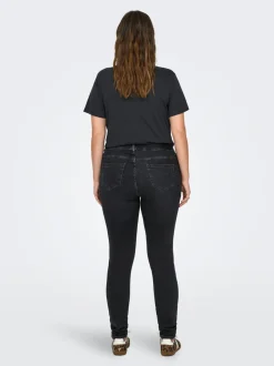 CARWILLY Medelhög midja Skinny Fit Jeans