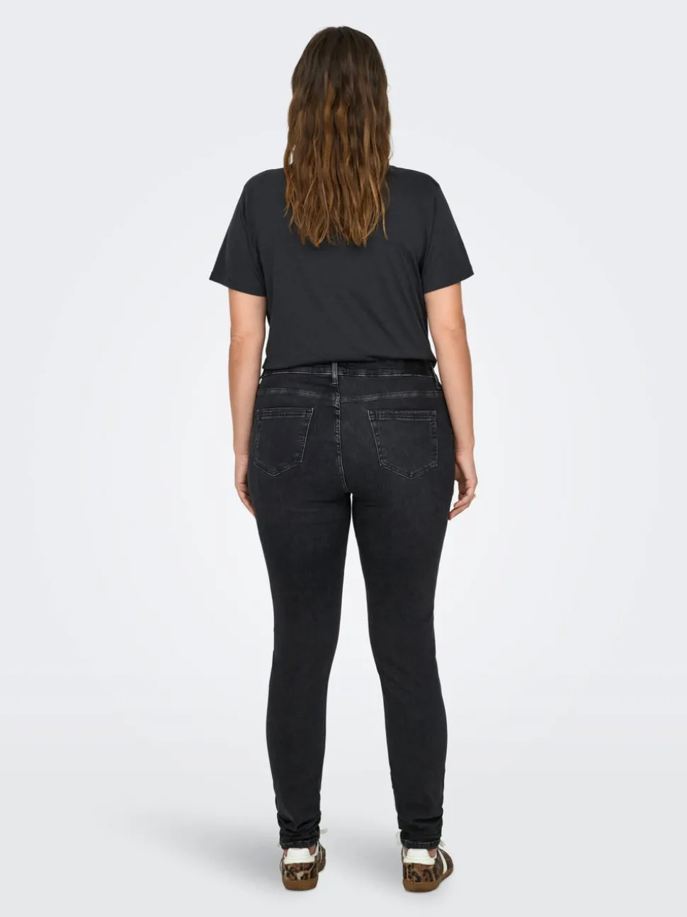 CARWILLY Medelhög midja Skinny Fit Jeans