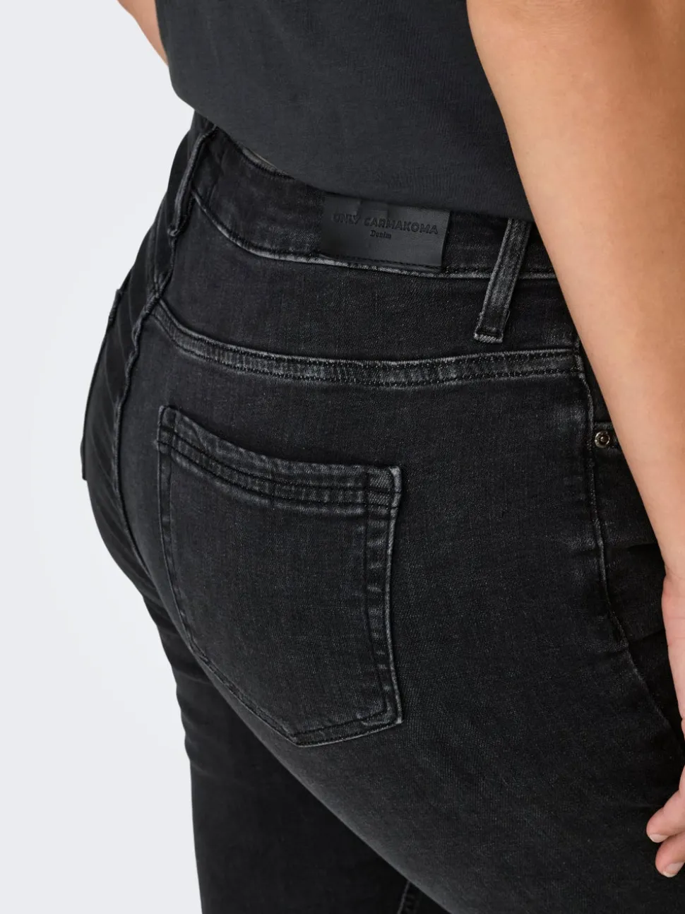 CARWILLY Medelhög midja Skinny Fit Jeans