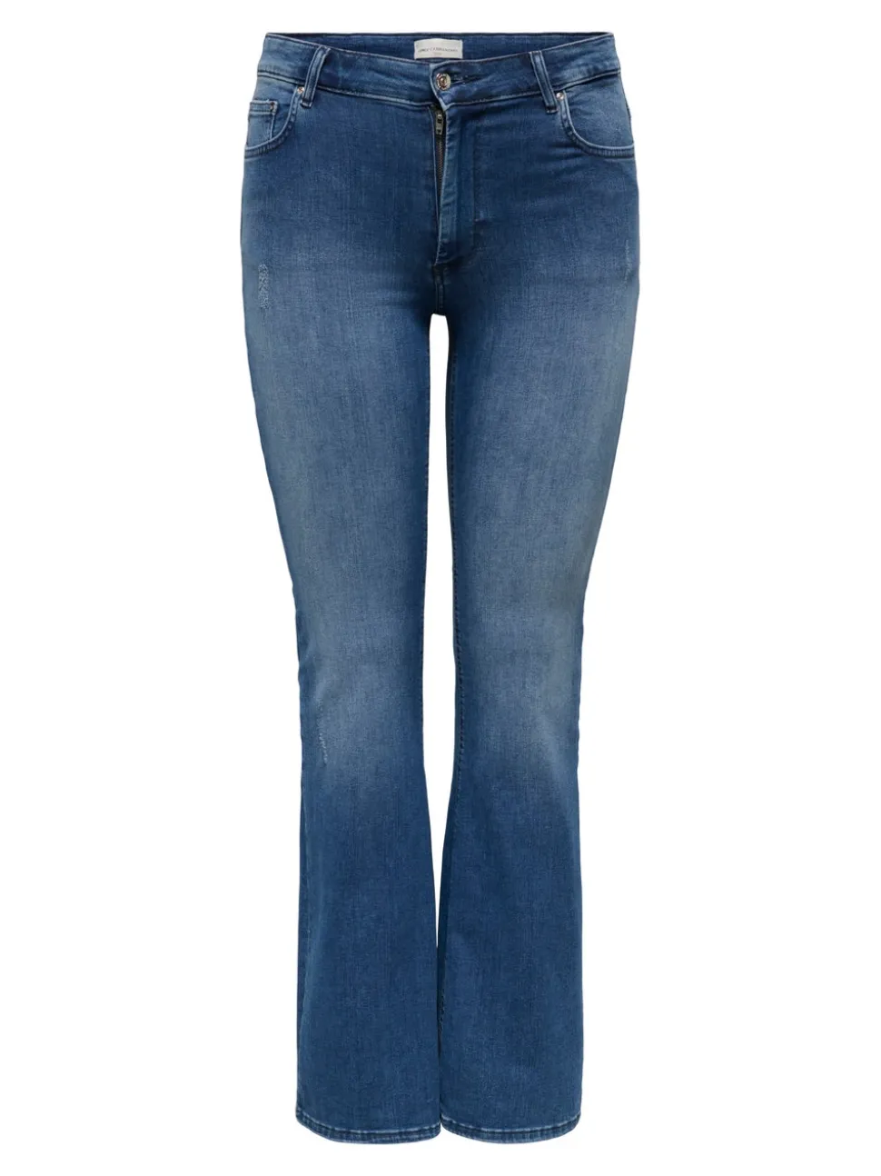 CARWILLY Medelhög midja Utsvängd passform Jeans