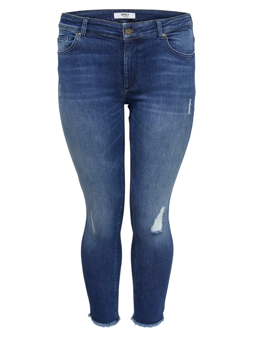 CARWILLY Normal midja Skinny Fit Ankellängd Jeans