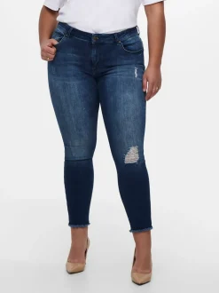 CARWILLY Normal midja Skinny Fit Ankellängd Jeans