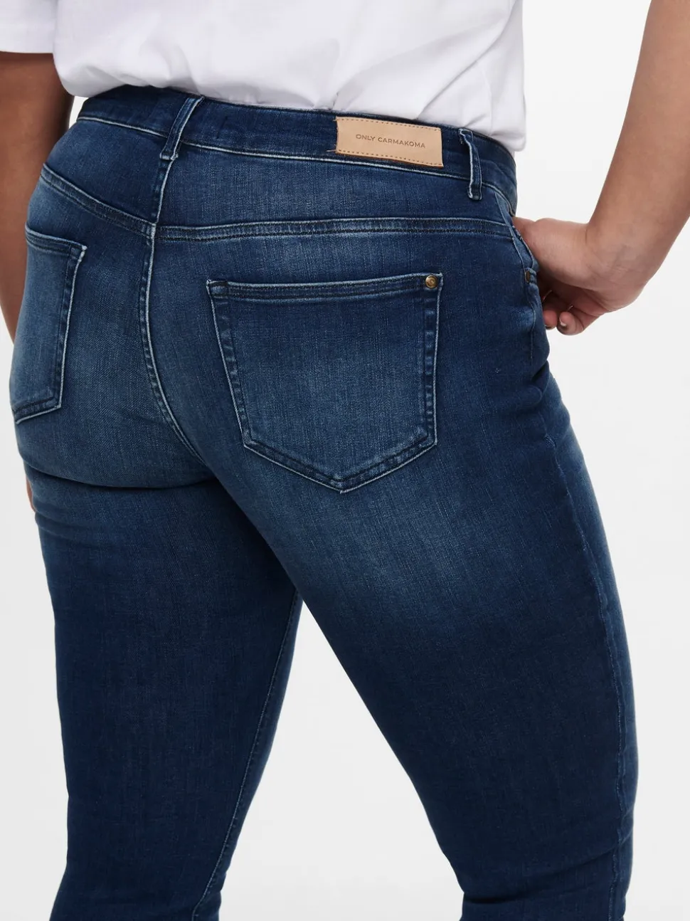 CARWILLY Normal midja Skinny Fit Ankellängd Jeans