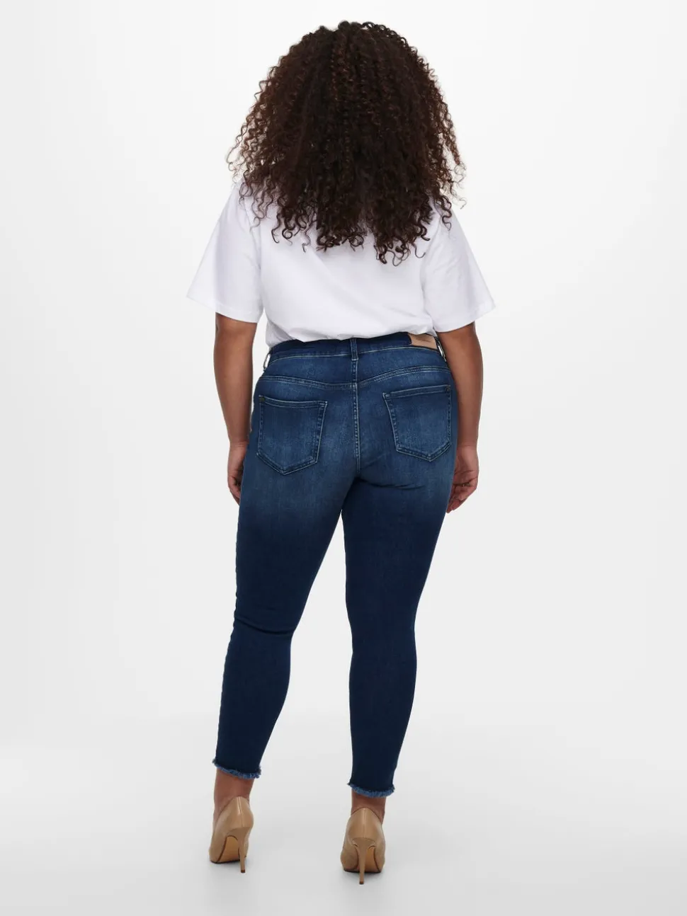 CARWILLY Normal midja Skinny Fit Ankellängd Jeans