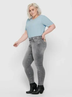 CARWILLY Normal midja Skinny Fit Ankellängd Jeans