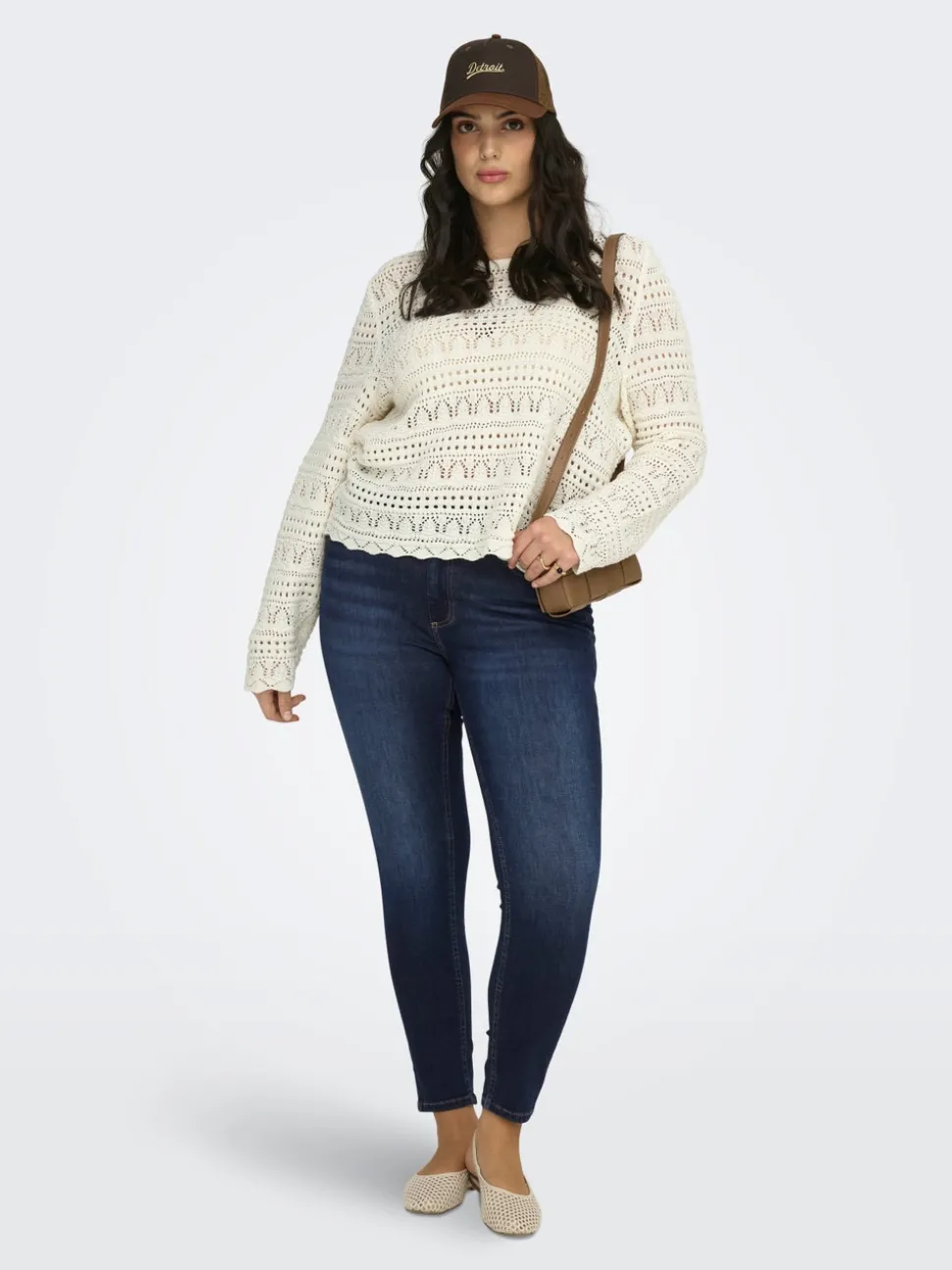 CARWILLY Skinny Fit Ankellängd Jeans