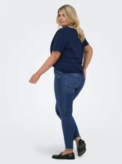 CARWILLY Skinny Fit Ankellängd Jeans