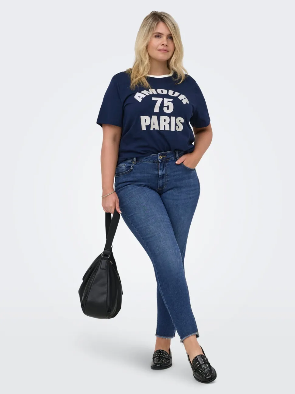 CARWILLY Skinny Fit Ankellängd Jeans