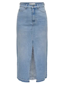 JDYBELLA Denim Jeanskjol Midikjol