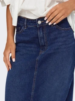 JDYBELLA Denim Jeanskjol Lång kjol